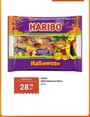 Żelki Halloween Minis Haribo promocja w Dino