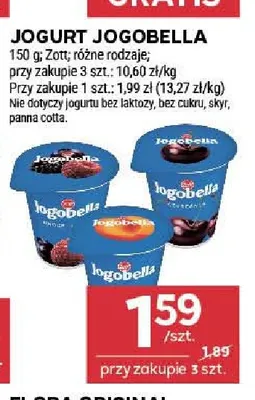 Jogurt Jogobella promocja w Stokrotka