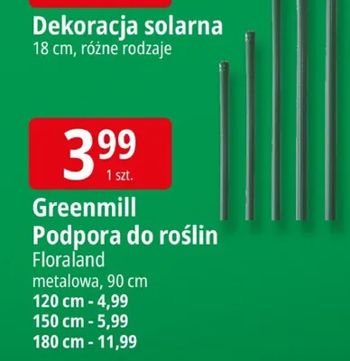 Podpora do roślin promocja w Leclerc