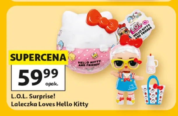 Laleczka L.O.L. Surprise! Loves Hello Kitty promocja w Auchan