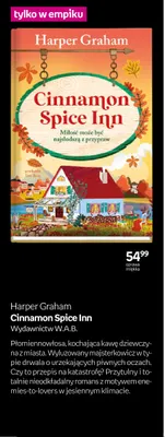 Książka Cinnamon Spice Inn Harper Graham promocja w Empik