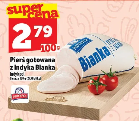 Pierś gotowana z indyka Bianka promocja w TOPAZ