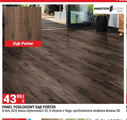 Panel podłogowy Dąb Porter Master Floor promocja w Merkury Market