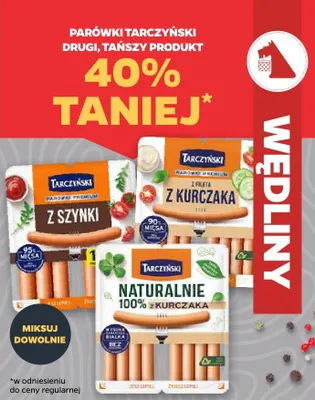 Parówki Tarczyński promocja w Netto