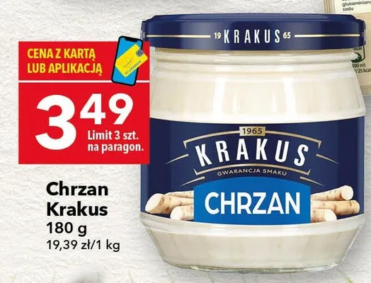 Chrzan promocja w LEWIATAN