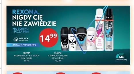 Antyperspirant w sztyfcie Rexona promocja w Drogerie Laboo