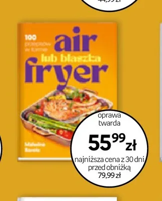 Książka Air fryer lub blaszka Malwina Bareła promocja w Empik