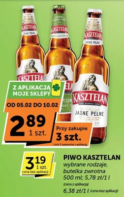 Piwo Kasztelan promocja w Groszek