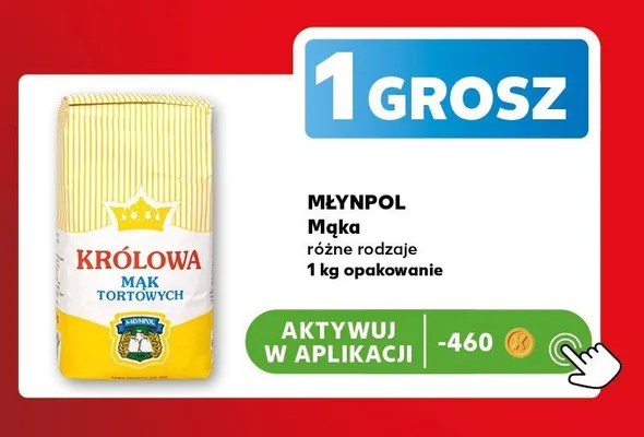 Mąka Królowa Młynpol promocja w Kaufland