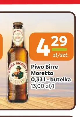 Piwo Birra Moretti promocja w Gama