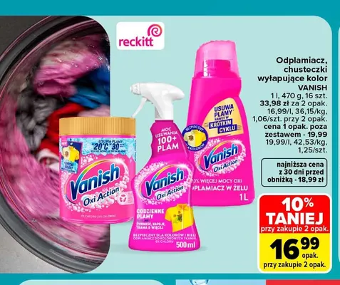 Odplamiacz Vanish promocja w Carrefour