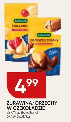 Żurawina/orzechy w czekoladzie promocja w Chata Polska
