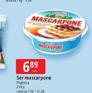 Ser mascarpone Piątnica promocja w Leclerc