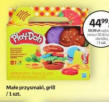 Ciastolina Play-Doh Małe przysmaki, grill promocja w Dzień Dziecka