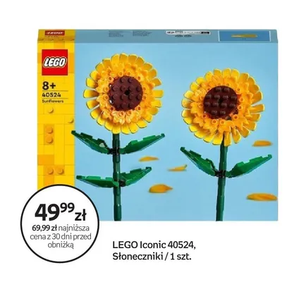 Klocki Iconic 40524, Słoneczniki promocja w Empik