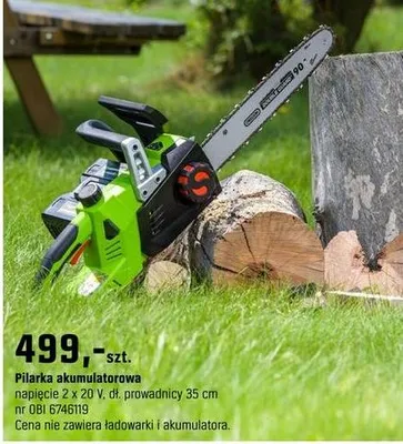 Pilarka akumulatorowa promocja w OBI