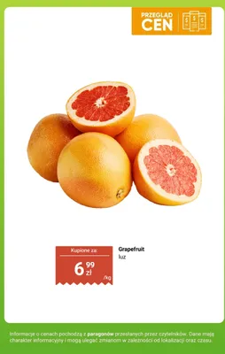Grapefruit luz promocja w Dino