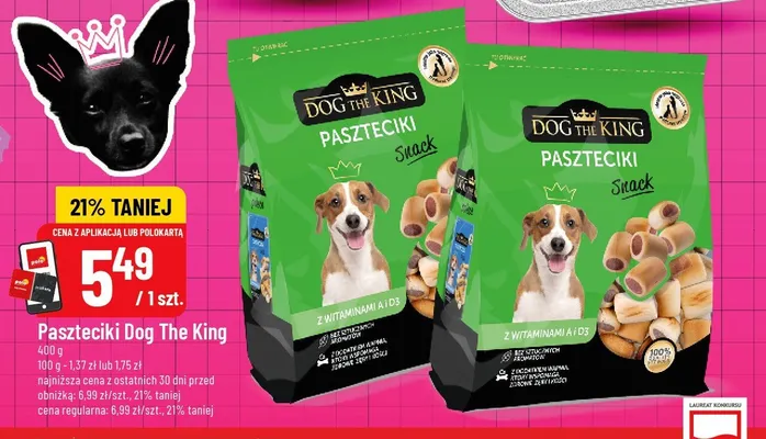 Paszteciki Dog The King Snack promocja w POLOmarket
