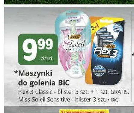 Maszynki do golenia BIC Flex 3 Classic promocja w Marketvita