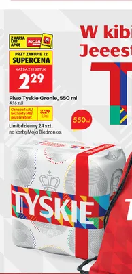 Piwo Tyskie Gronie promocja w Biedronka
