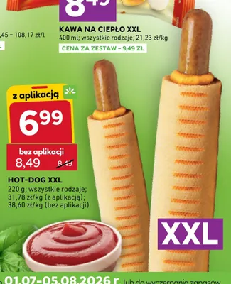 Hot-Dog XXL promocja w Stokrotka