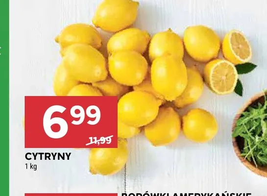 Cytryny promocja w Stokrotka