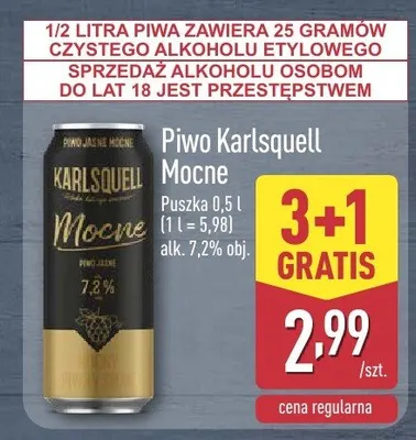 Piwo promocja w Aldi