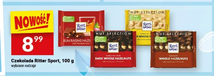 Czekolada Ritter Sport promocja w Twój Market