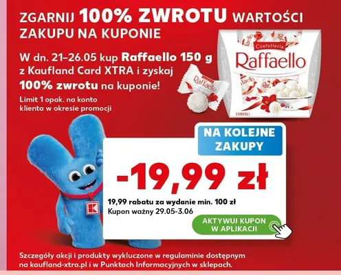 Raffaello 150g promocja w Kaufland
