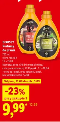 Perfumy do prania Doussy Desejo promocja w Lidl