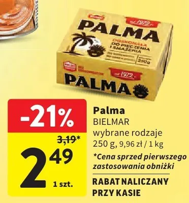 Palma wybrane rodzaje promocja w Intermarche