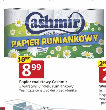 Papier toaletowy rumiankowy Cashmir promocja w Prymus AGD