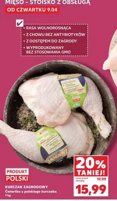 Ćwiartka z polskiego kurczaka promocja w Kaufland