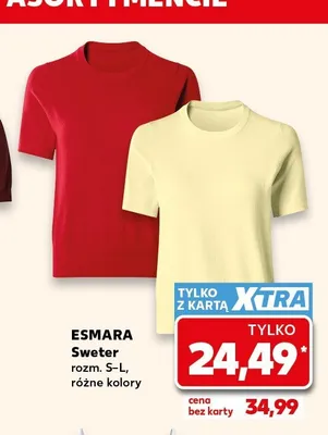 Sweter damski Esmara promocja w Kaufland