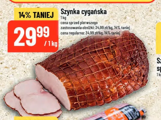 Szynka cygańska promocja w POLOmarket