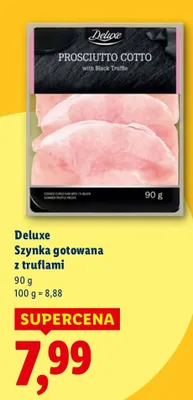 Szynka gotowana z truflami promocja w Lidl