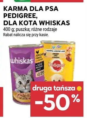 Karma dla psa Pedigree promocja w Stokrotka