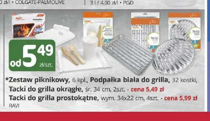 Podpałka biała do grilla Ravi promocja w Marketvita
