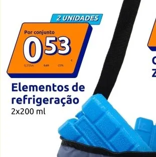 Wkłady chłodzące Elementos de refrigeração promocja w Action