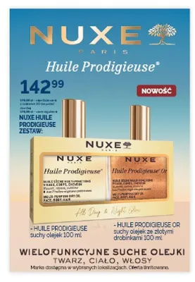 Zestaw kosmetyków Nuxe Huile Prodigieuse promocja w Ziko Dermo