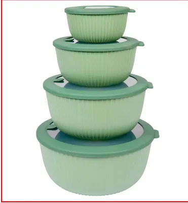 Pojemniki do przechowywania zestaw 4-częściowy promocja w KiK