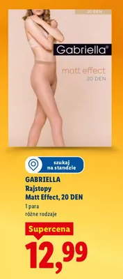 Rajstopy Matt Effect, 20 DEN promocja w Lidl