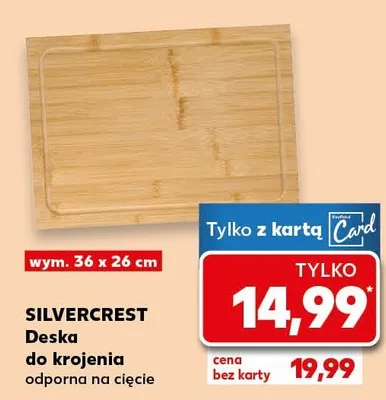 Deska do krojenia promocja w Kaufland