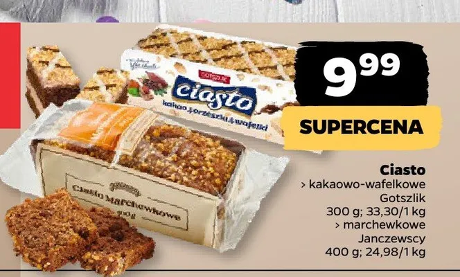 Ciasto promocja w Netto