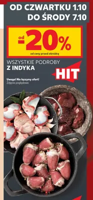 Podroby z indyka promocja w Kaufland