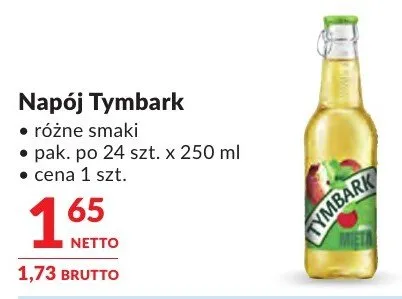 Napój Tymbark promocja w Makro