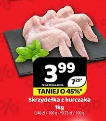 Skrzydełka z kurczaka promocja w Delfin