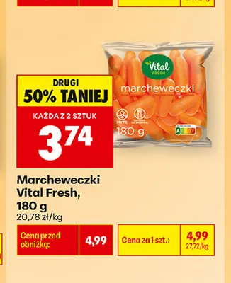 Marcheweczki Vital Fresh promocja w Biedronka