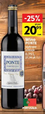 Wino wybrane rodzaje promocja w Intermarche