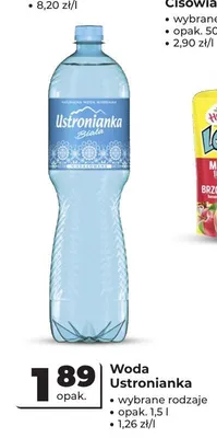 Woda Ustronianka promocja w Odido